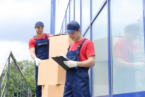 Professional removal team planning a home move in Sutton