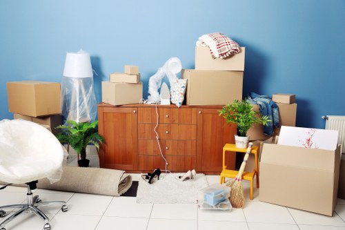 Man with a van service loading furniture in Sutton