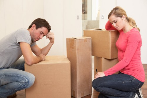 Removal van servicing homes and businesses across Sutton